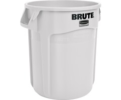Rubbermaid Poubelle Brute Rubbermaid - Ronde - 75,7 l - Blanc