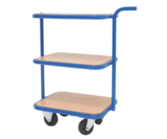 Chariot à étagères à 3 niveaux et petite surface spéciale