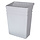 Matador afvalbak grijs-wit voor etagewagen L350 x B240 x H470 mm