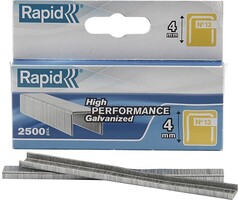 Rapid Rapid Nr. 13 Feindrahtklammern - 4 mm (2500 Stück)