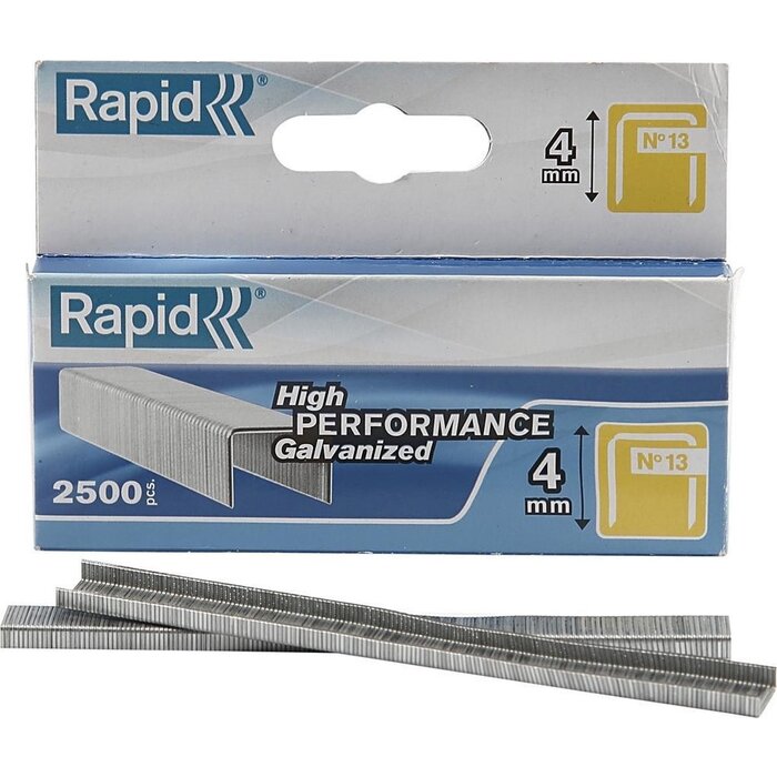 Rapid Rapid Nieten 13-4 mm Gegalvaniseerd 2.500 st.. Box