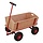 Diggers Bolderkar met houten schotten 88x44x52 cm ongemonteerd