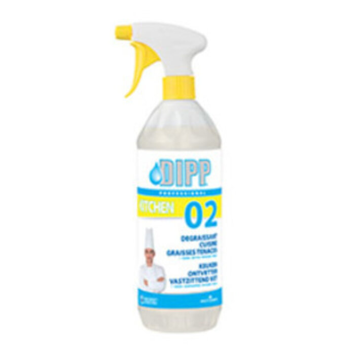 DIPP DIPP 02 - GRAISSE COLLANTE DEGRAISSANT CUISINE 1L SPRAY