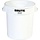 Rubbermaid Brute Container - Rond - 37,9 l - Wit