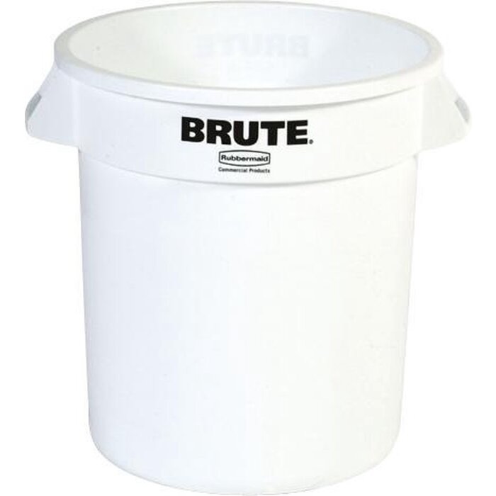 Rubbermaid Rubbermaid Brute Container – Rund – 37,9 l – Weiß