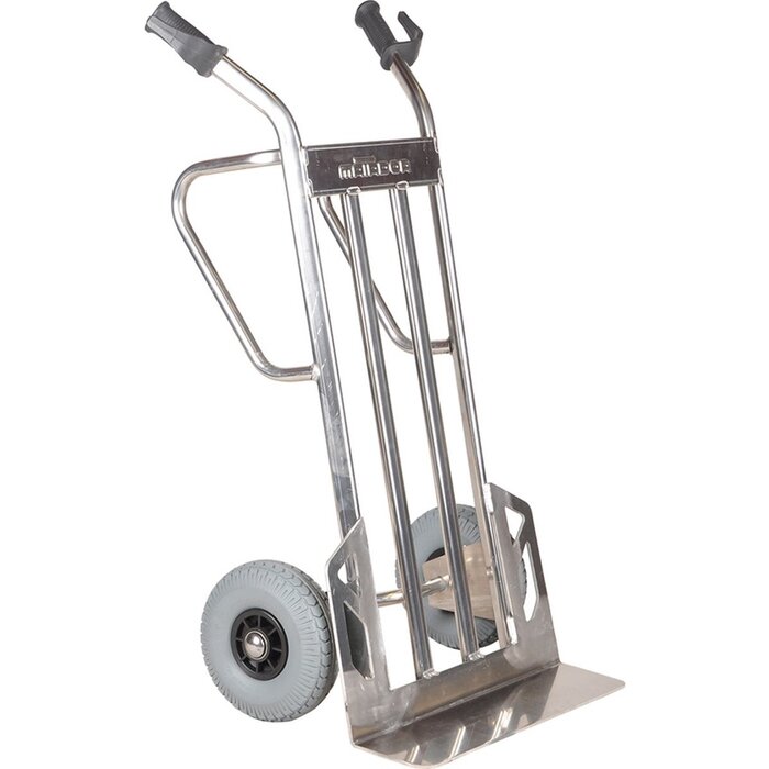 Matador Weiße Ware Sackkarre NST-500 Aluminium Extra große Stich 58x14cm auslaufsichere Räder