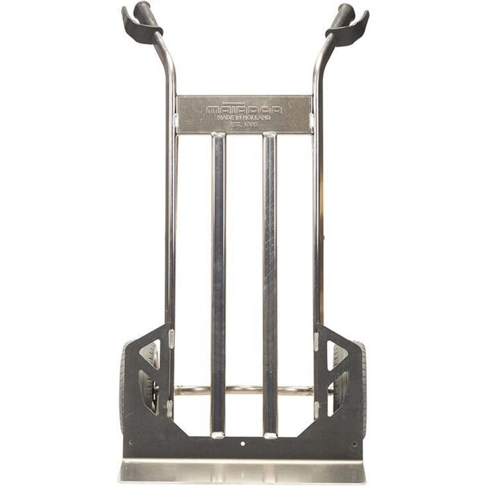 Matador Weiße Ware Sackkarre NST-500 Aluminium Extra große Stich 58x14cm auslaufsichere Räder