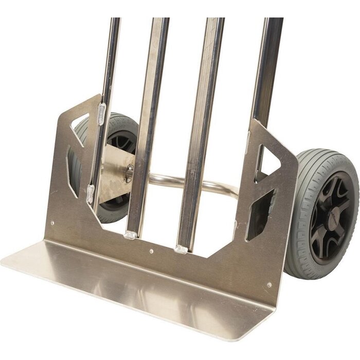 Matador Steekwagen witgoed NST-500 aluminium Extra grote steek 58x14cm lekvrij wielen