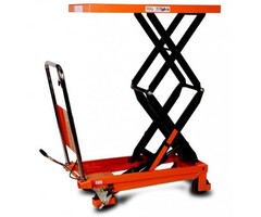 Table élévatrice mobile. Hauteur jusqu'à 1300 mm capacité de levage jusqu'à 350 kg