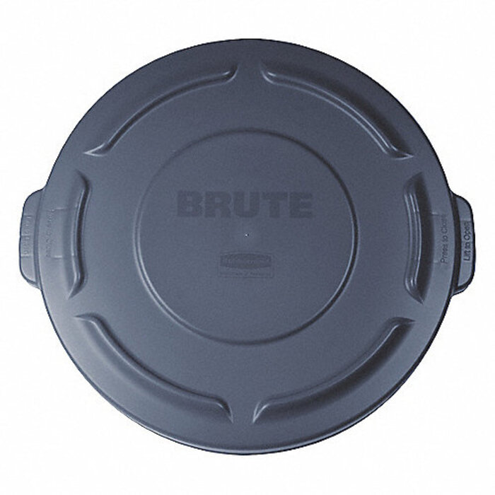 Rubbermaid Rubbermaid Deksel - Rond - Voor Brute Container - 37,9 l - Grijs