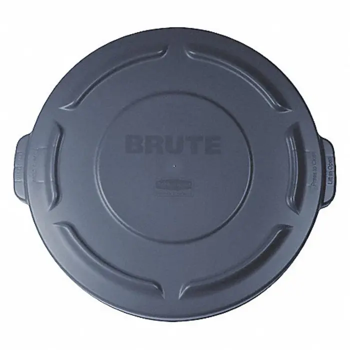Rubbermaid Rubbermaid Deksel - Rond - Voor Brute Container - 37,9 l - Grijs