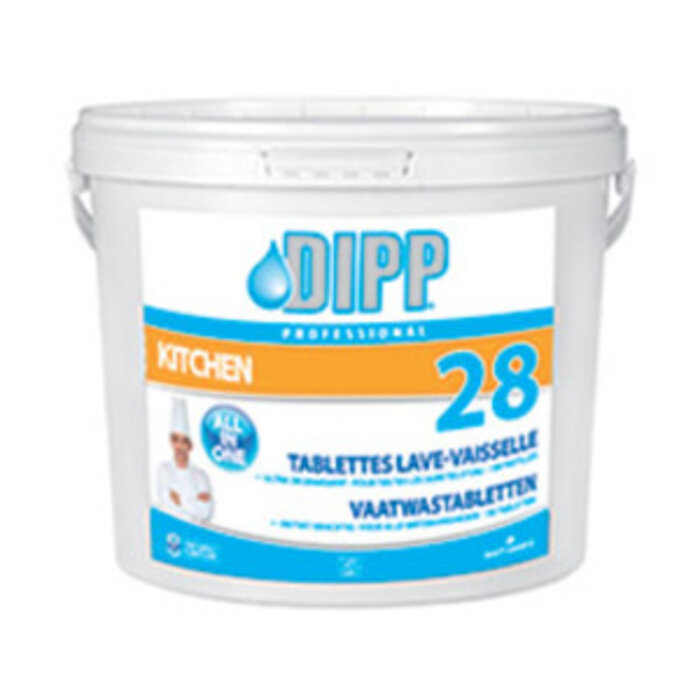 DIPP DIPP 28 - GESCHIRRSPÜLTABLETTEN ALL-IN-ONE 150 STÜCK