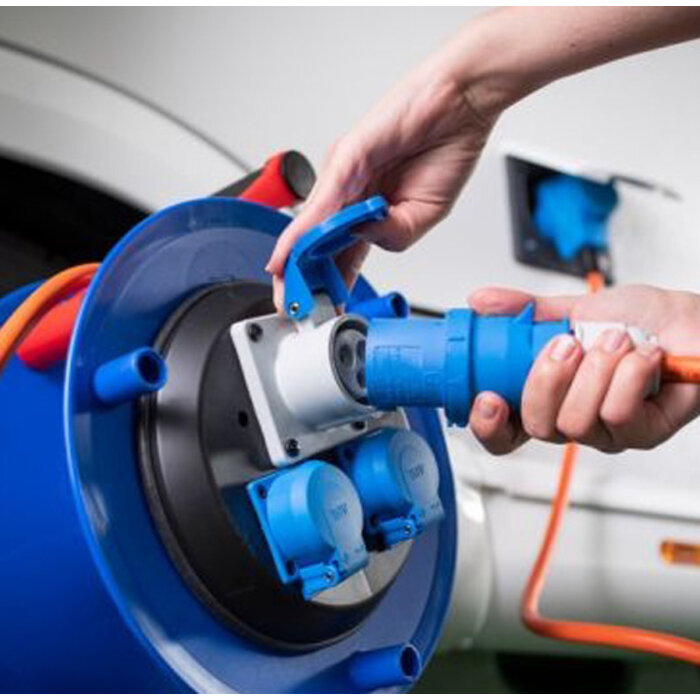 Brennenstuhl Brennenstuhl 1182690100 Kabelhaspel 25.00 m Oranje CEE-stekker 16 A 3-polig