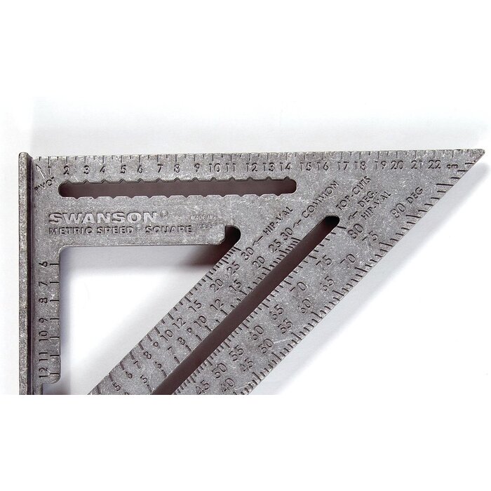 Swanson Swanson Schreiner-Messdreieck Aluminium 250mm(5-in-1)