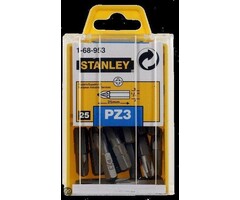 STANLEY Stanley - 1-4 Bits Pozidriv - Nr3