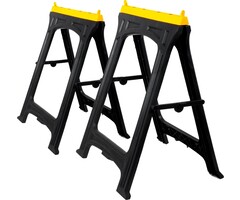 Tréteaux Kinzo - 2 Pièces - Pliable - Max. 170 kg par tréteau