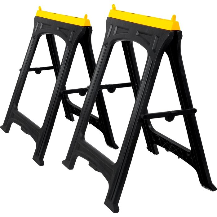 Tréteaux Kinzo - 2 Pièces - Pliable - Max. 170 kg par tréteau