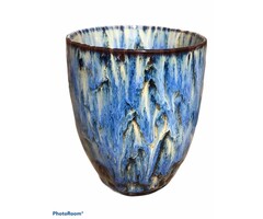 The Otter Bottle Set de 2 tasses à café/thé - bleu chiné