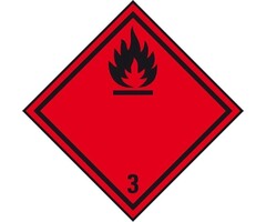 Power Tower Autocollant ADR Liquide inflammable 100 x 100 mm 500 par rouleau