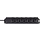 Stopcontactverdeler IP44 6-voudig zwart 2m H07RN-F 3G1,5