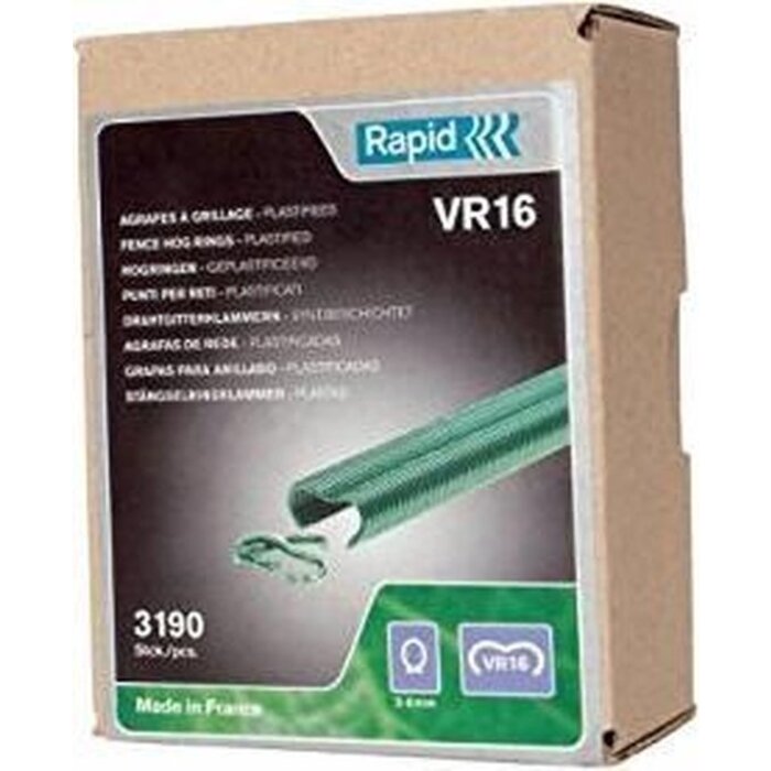 Rapid Anneaux de guide Rapid VR16 2-8mm avec revêtement vert (3190pcs)