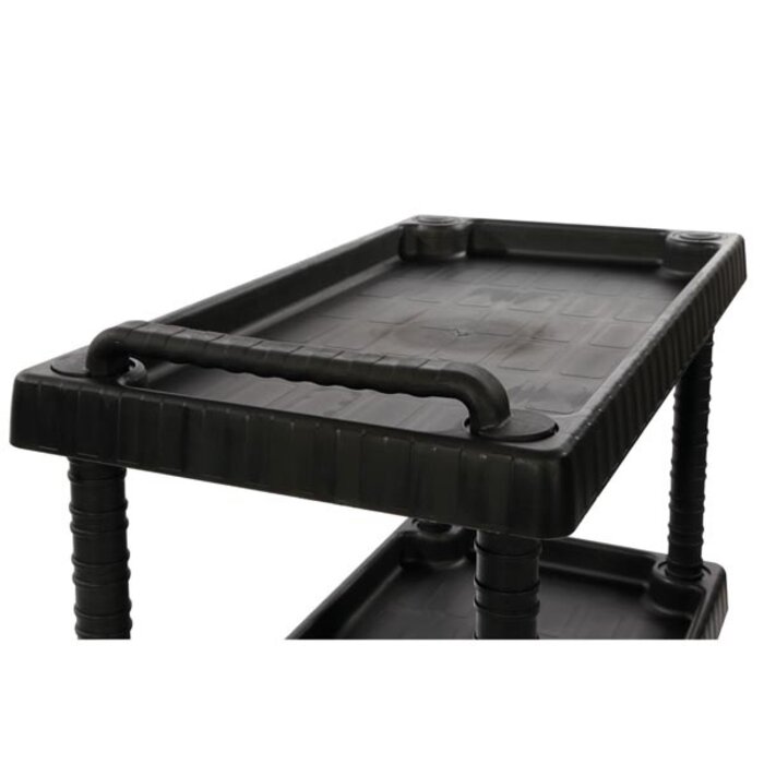 Toolland Werkzeugwagen - 3 Böden - 75 x 37,5 x 92 cm