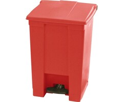 Rubbermaid Rubbermaid Step On Container - 45 l - Rood