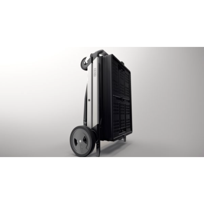 Clax Clax trolley inclusief vouwkrat - Zwart