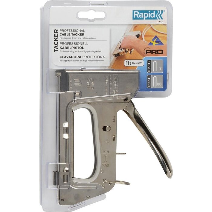 Rapid Rapid PRO Cable Agrafeuse R36, T&F Blister
