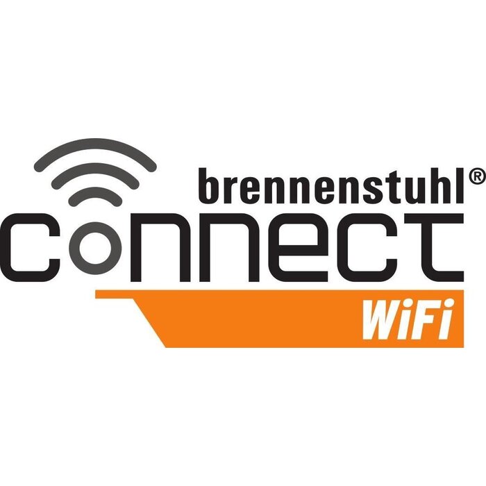 Brennenstuhl Brennenstuhl Connect Smart Socket 6-fach WLAN, - Alexa und Google Assistant - 1,5m Kabel schwarz