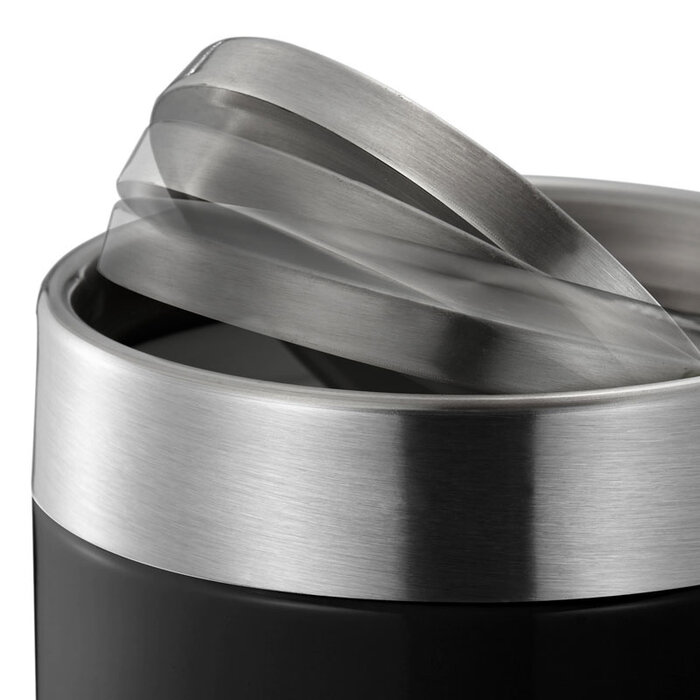 Eko EKO Tafelafvalbak Fandy - 12 x 13,8 cm –Matzwart