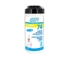 DIPP DIPP No74 - Lingettes Nettoyantes Hydroalcooliques