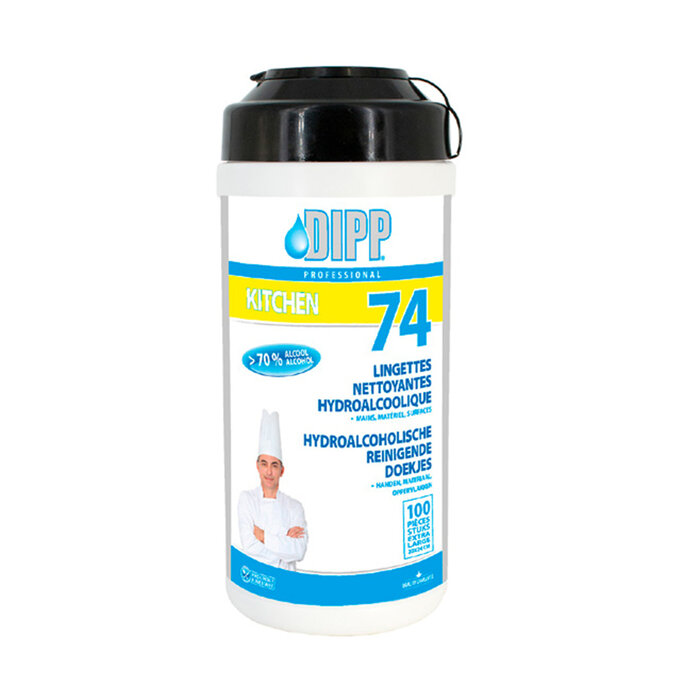 DIPP DIPP No74 - Hydroalkoholische Reinigungstücher