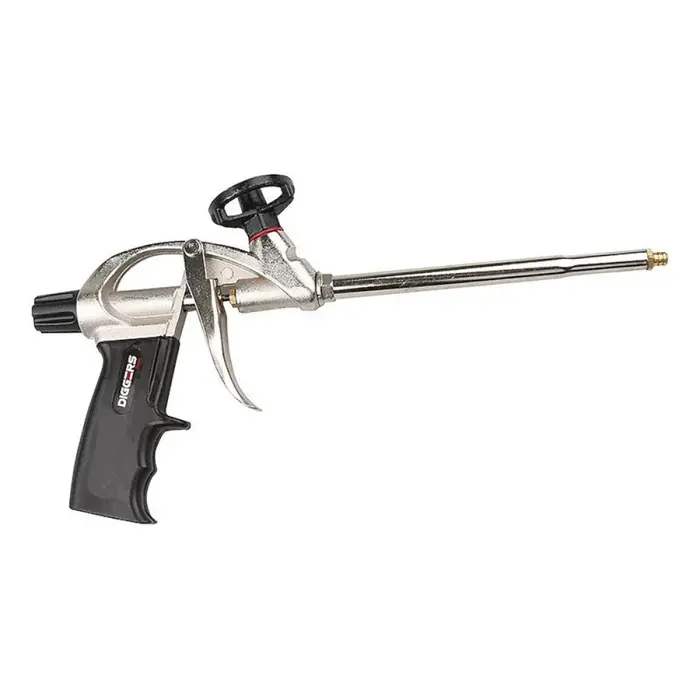 Diggers Pistolet à mousse Diggers polyuréthane anti-adhésif - métalliques
