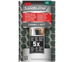 3M 3M™ SandBlaster™ Ultra Flexible Schuurspons, 960SBE, P60, 11,4 x 6,3 x 2,5 cm,1 kaart
