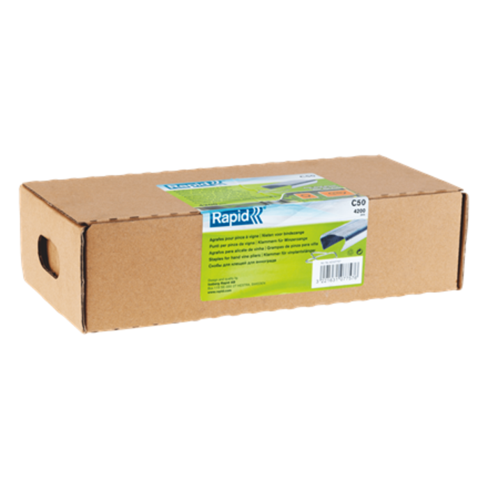 Rapid Rapid Stalen Hogringen - 1,3 mm Dikte - 4.200 Stuks - voor Takken en Stekken 4-14 mm