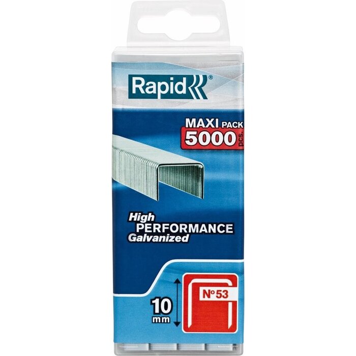 Rapid RAPID 5000 nietjes nr. 53 Snelle nietjes 10 mm