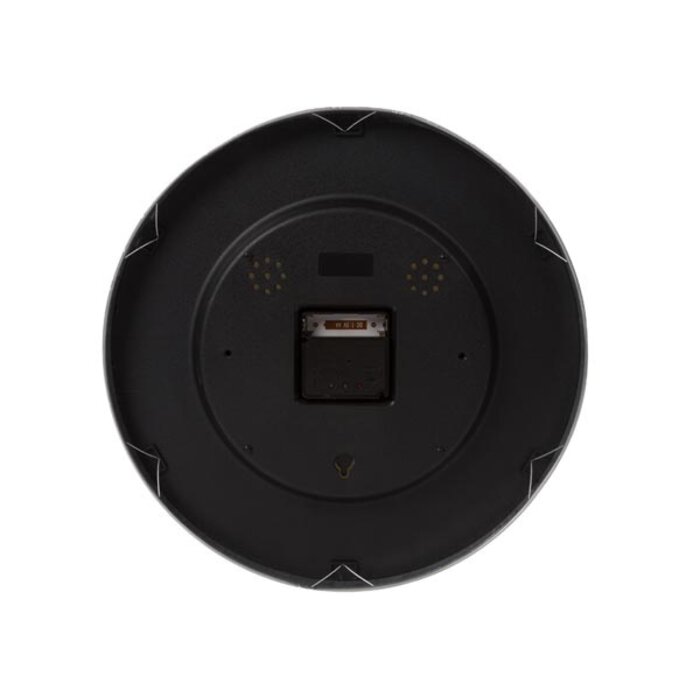 Perel Aluminium-Wanduhr - Funkgesteuert - Ø 30 cm