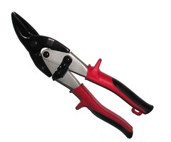 Solid economy blikschaar AO1011 250 rood links-snijdend
