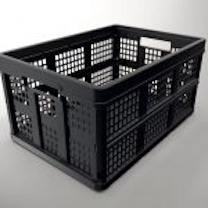 Clax Clax Faltkiste 46 Liter schwarz