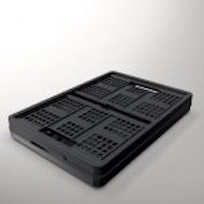 Clax Clax Vouwkrat 46 liter zwart