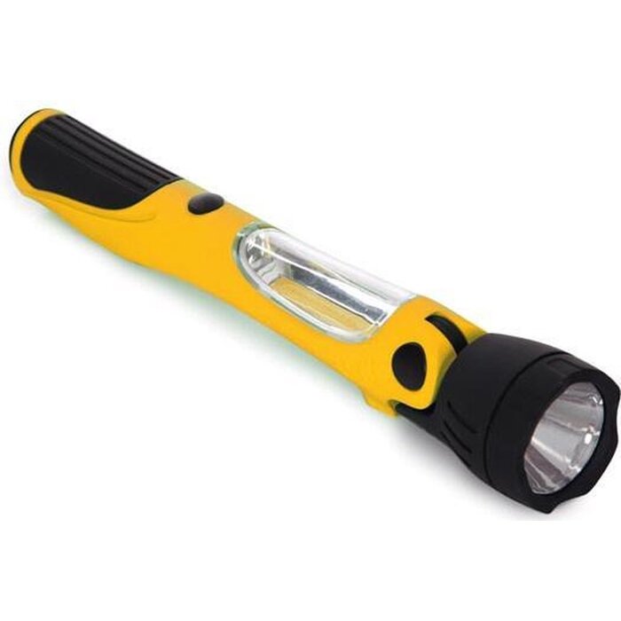 Perel Lampe Perel de Travail Led Batterie 31 X 14 Cm Caoutchouc Abs jaune-noir