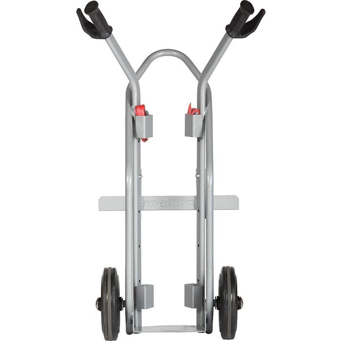 Matador Matador-Wagen für Schweißgerät und Gasflasche mit höhenverstellbarer Plattform.