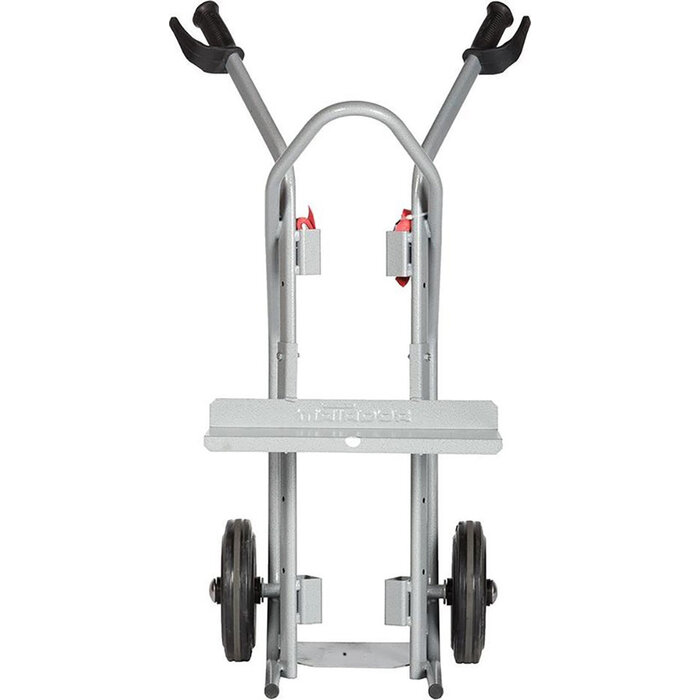 Matador Chariot Matador pour poste à souder et bouteille de gaz avec plate-forme réglable en hauteur.