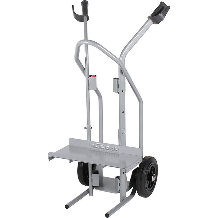 Matador Matador steekwagen voor lasapparaat en gasfles met in hoogte verstelbaar plateau.