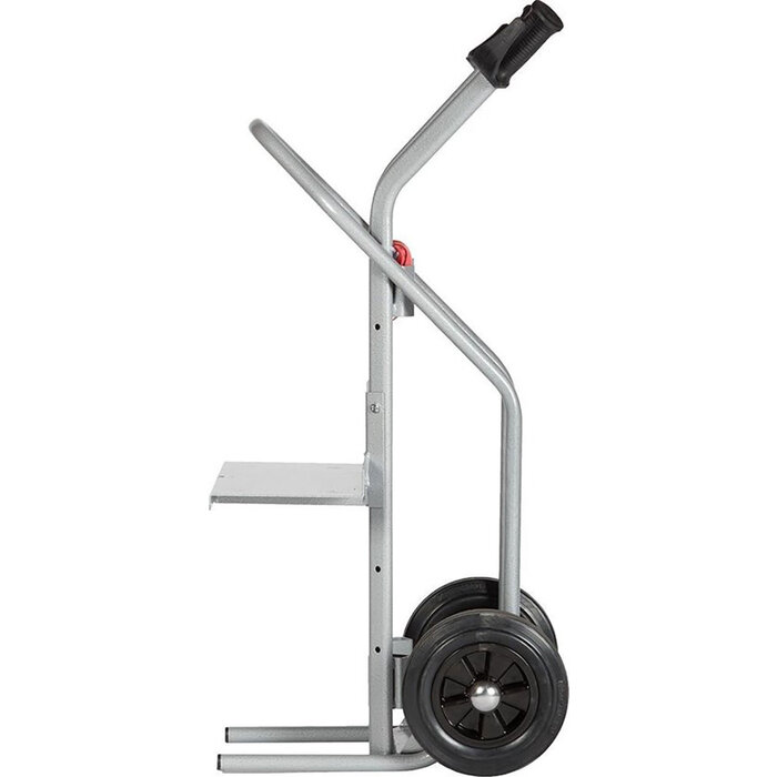 Matador Matador-Wagen für Schweißgerät und Gasflasche mit höhenverstellbarer Plattform.