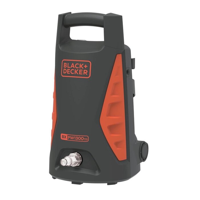 Black & Decker BLACK+DECKER Hochdruckreiniger - BXPW1300TD - 1300 Watt - 6 Zubehörteile - Kompakt