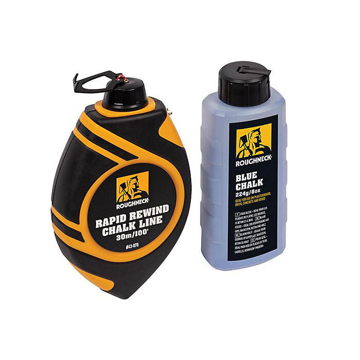 Roughneck Roughneck kalk lijn set 30 meter inclusief kalk
