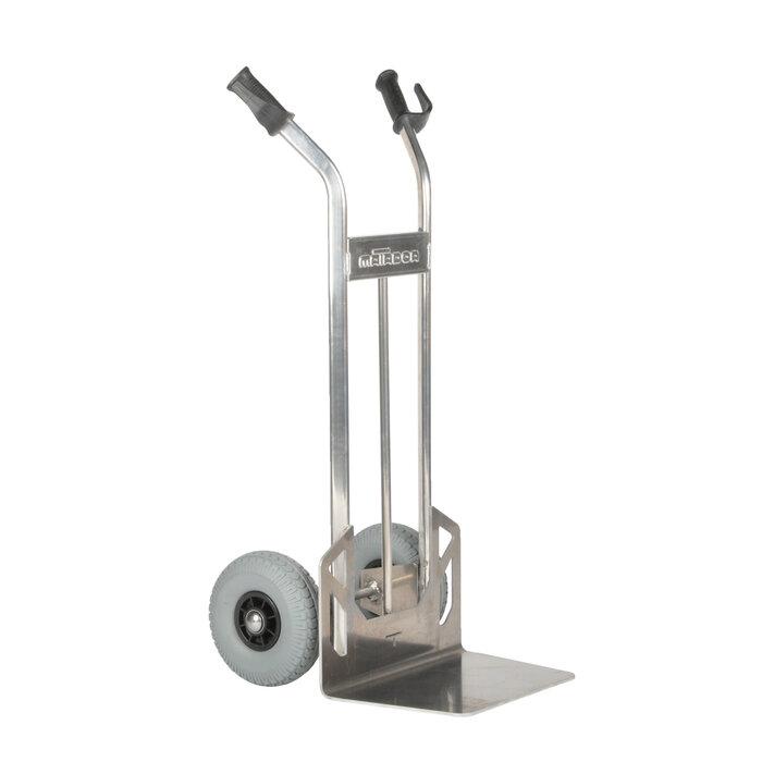 Matador Matador NST100CT aluminium steekwagen lekvrije banden 200 kg Grijs