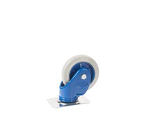Matador PR-ZW-4"PL-"Zwenkwiel NB-PB serie 4""/100mm,kunststof laag m